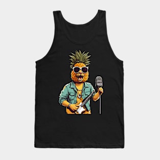 Pineapple Singer Tank Top